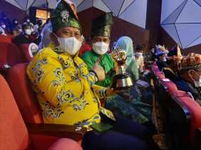 Desa Koto Masjid Raih Terbaik II Anugerah Desa Wisata Indonesia 2021 Kategori Souvenir, Ini Harapan Bupati Kampar