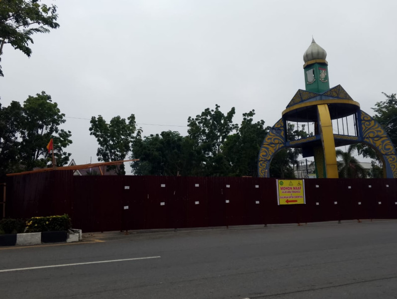 Proyek Penataan Bundaran Kota Bangkinang Senilai Rp1,8 Miliar Dimenangkan CV Riau Bumi Anugerah