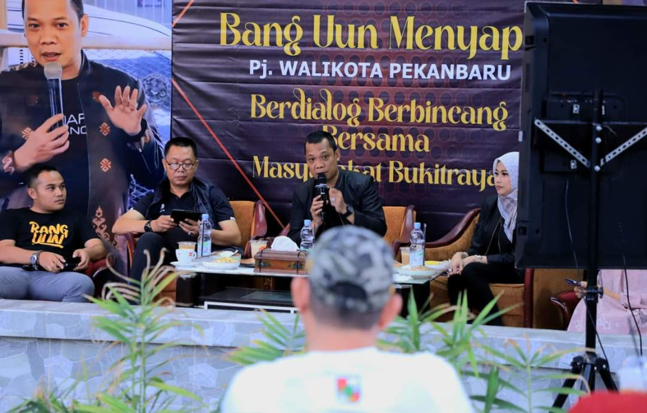 Sapa Warga Bukitraya, Pj Wali Kota Komitmen Perjuangkan Pelayanan Dasar di Pekanbaru