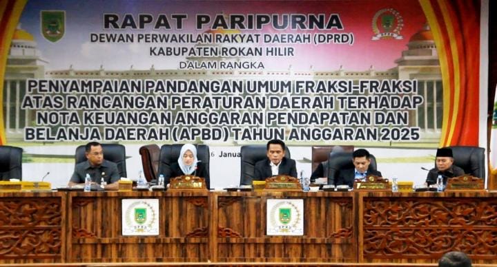 Hari Ini DPRD Rohil Laksanakan Dua Agenda Penting