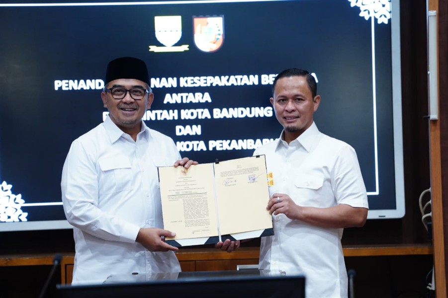Pekanbaru-Bandung Jalin Kerja Sama, Agung Bidik Kota Lebih Maju dan Berdaya Saing