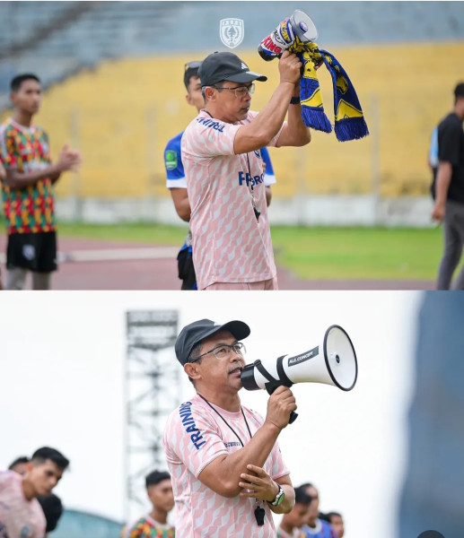 Pelatih PSPS Pekanbaru Menangis, Janjikan Perjuangan Maksimal di Laga Hidup-Mati Kontra Persijap