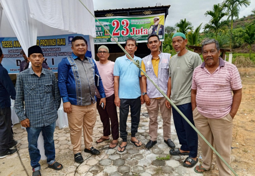 Diski, Anggota DPRD Riau Serap Aspirasi Masyarakat Saat Reses Pertama di Dapil Kampar