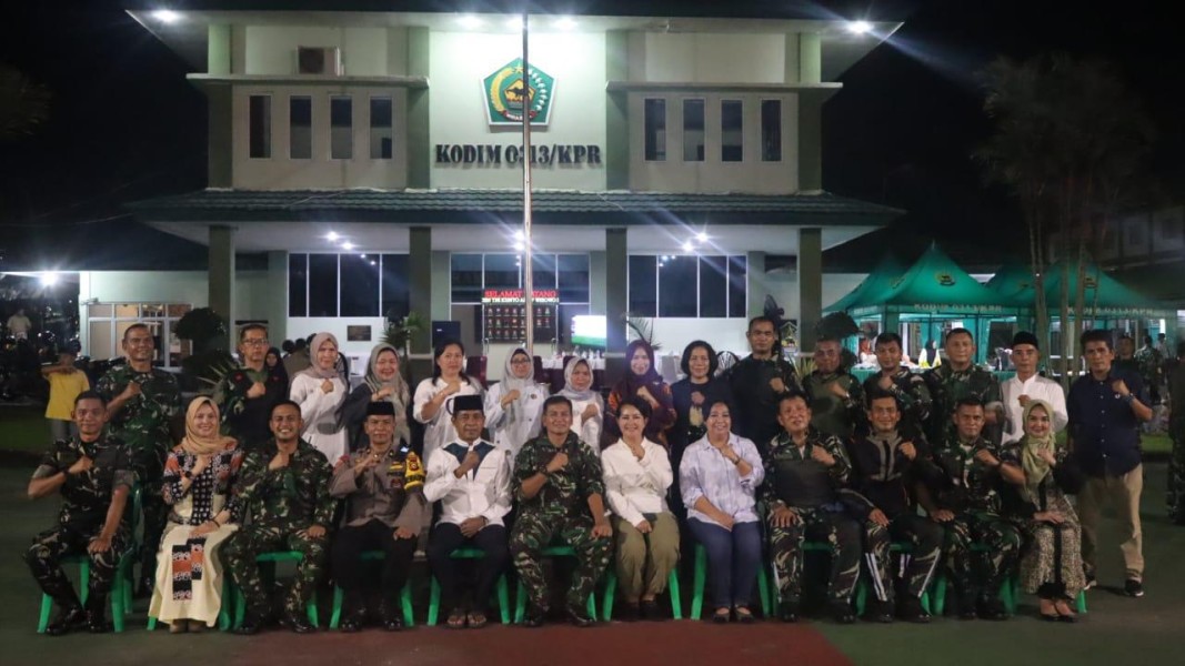 Lihat Kondisi Wilayah, Pangkogabwilhan 1 Kunjungi Kodim 0313/KPR