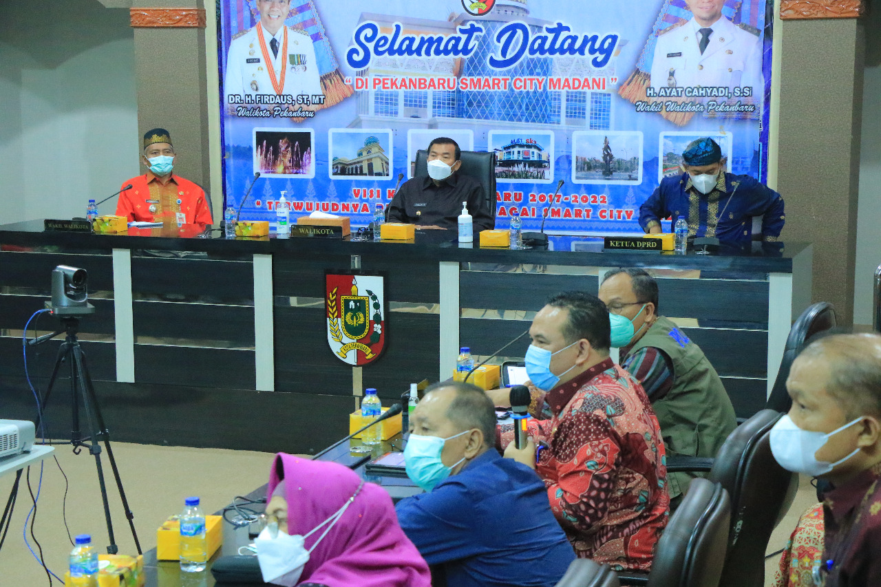 Pemko Pekanbaru Evaluasi PPKM Level 4, Ini Hasilnya