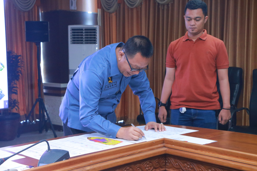 Setelah Enam Tahun, Pemko Pekanbaru Resmikan Peta RDTR Marpoyan Damai