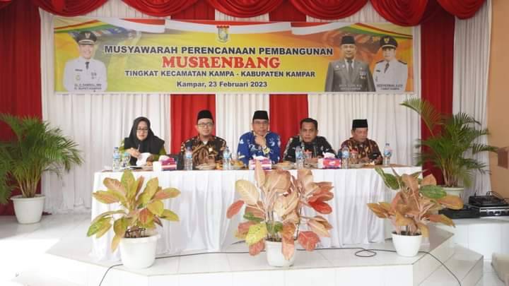 Kompak, Dua Anggota DPRD Kampar Tampung Aspirasi Masyarakat dalam Musrenbang Kecamatan Kampa