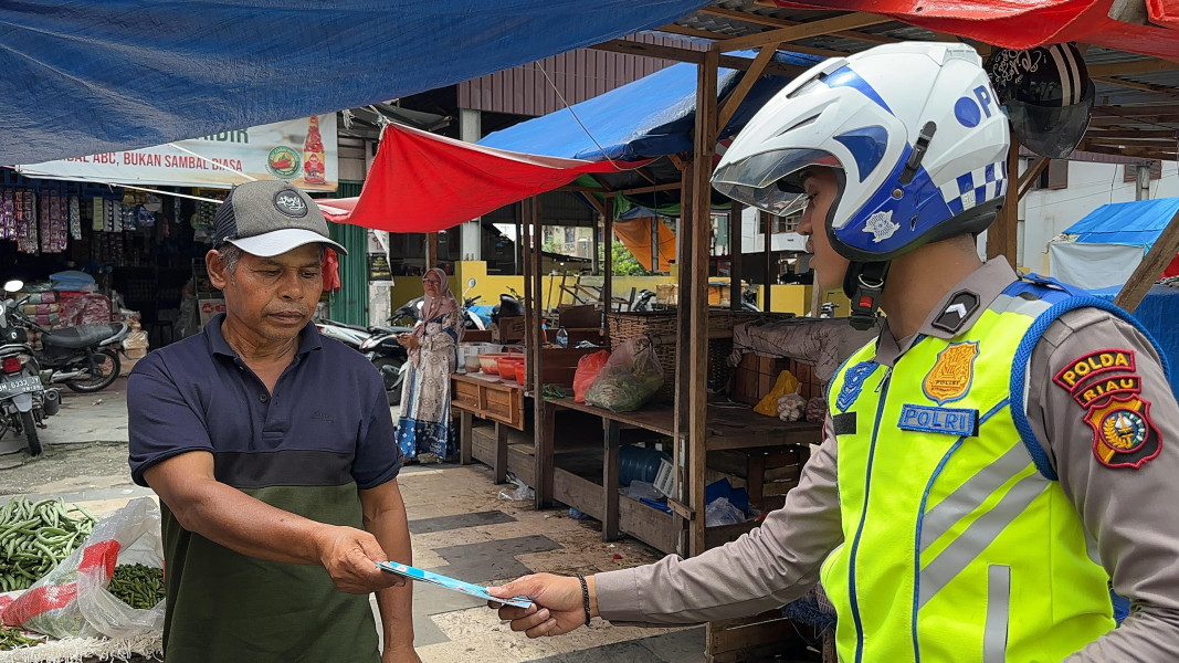 Ditlantas Polda Riau Laksanakan Patroli Dalam Rangka Cooling System