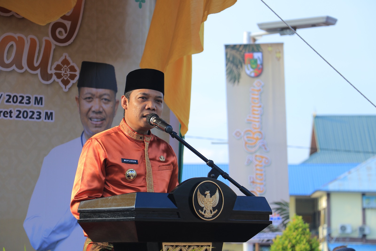 Pj Wali Kota Awali Safari Ramadan di Masjid Raya Senapelan