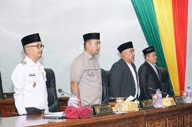 DPRD Kampar Rapat Paripurna Jawaban Bupati Kampar Terhadap Laporan Badan Anggaran