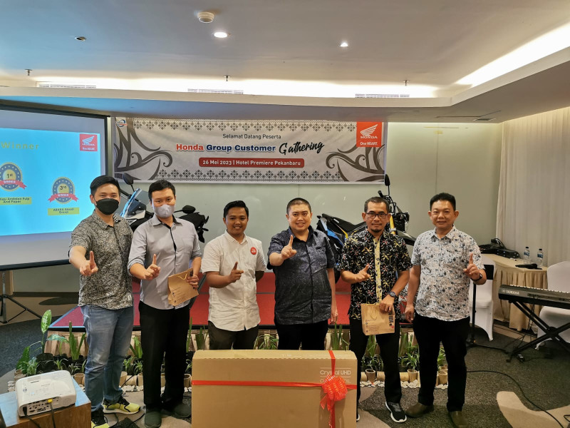 Pererat Silahturahmi, Capella Honda Melakukan Gathering bersama Group Customer
