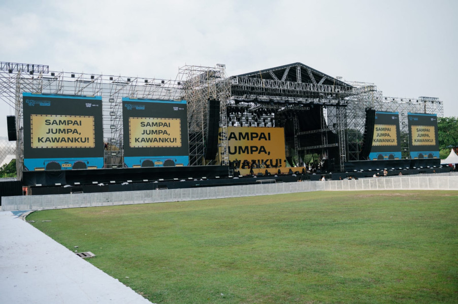 Tiket Masih Tersedia, Panggung Konser SO7 Siap Sambut Penonton Tunggu Aku Di Pekanbaru
