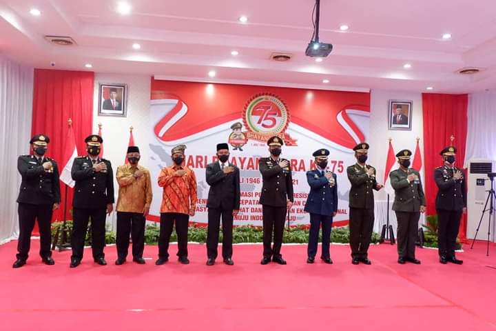 HUT Bhayangkara ke-75, Hamdani Apresiasi Kinerja Polresta Pekanbaru