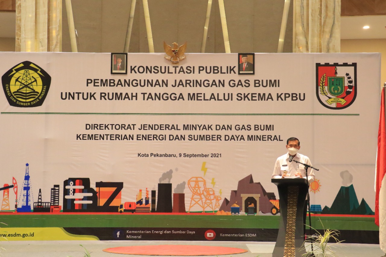Pekanbaru Dapat Tambahan 200 Ribu Jargas dari Kementerian ESDM