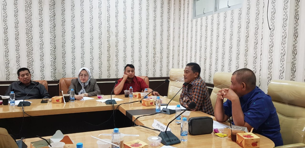 Banmus DPRD Rohil Persiapkan Ranperda yang Akan Diparipurnakan