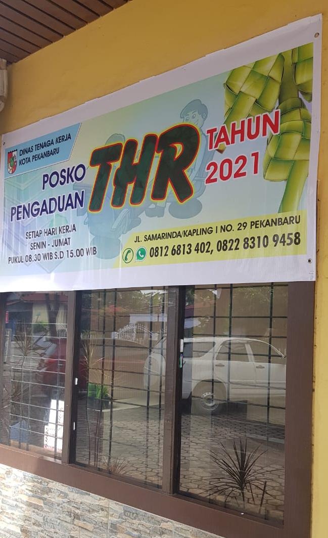 Disnaker Buka Posko Pengaduan THR