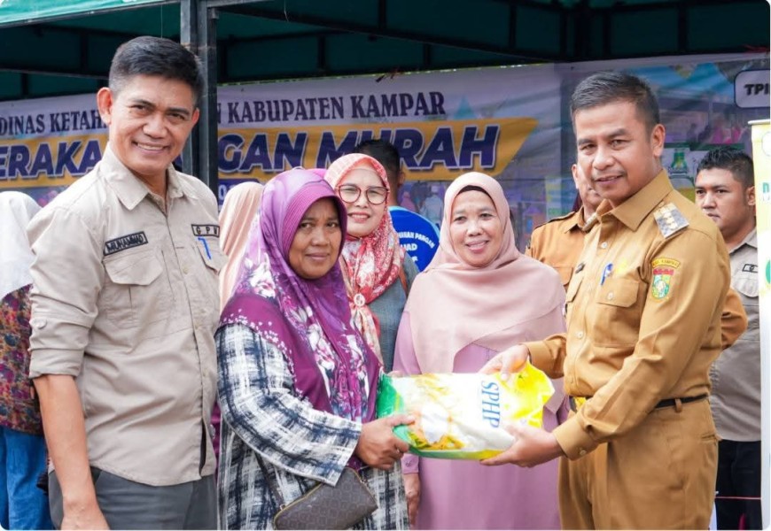Dibuka Bupati, GPM di Bangkinang Kota Disambut Antusias Masyarakat