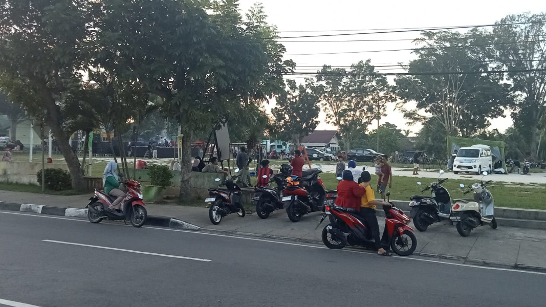 Malam Ini UAS Tabliqh Akbar Pengajian Al Hidayah Kampar di Lapangan Merdeka Bangkinang