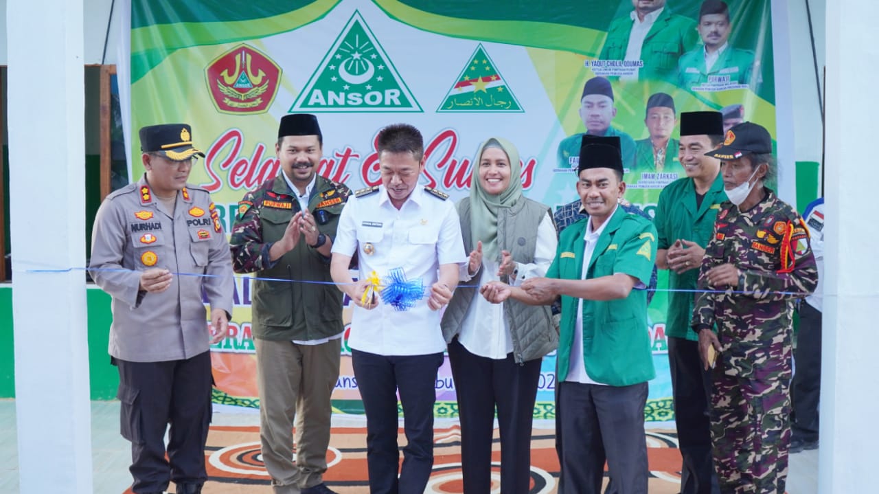 Bupati Resmikan Rumah Toleransi Pimpinan Cabang GP Ansor Rohil