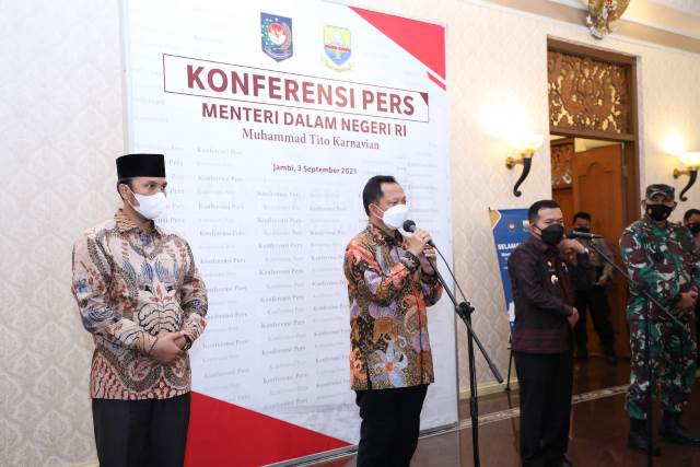 Mendagri M.Tito Karnavian Ingatkan Pemda Perbaiki dan Perbaharui Input Data Covid-19