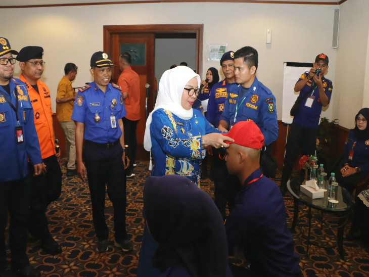Dibuka Wabup, Damkar Kampar Pertama di Indonesia Laksanakan Diklat Pemadam