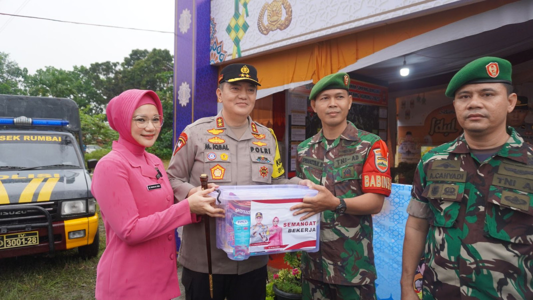 Kapolda Riau Tinjau Pos Pam Operasi Ketupat Lancang Kuning 2023