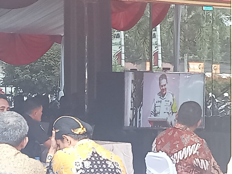Deklarasi Tertib Berlalulintas Polda Riau Wujudkan Pemilu Damai yang Berkeselamatan 2024