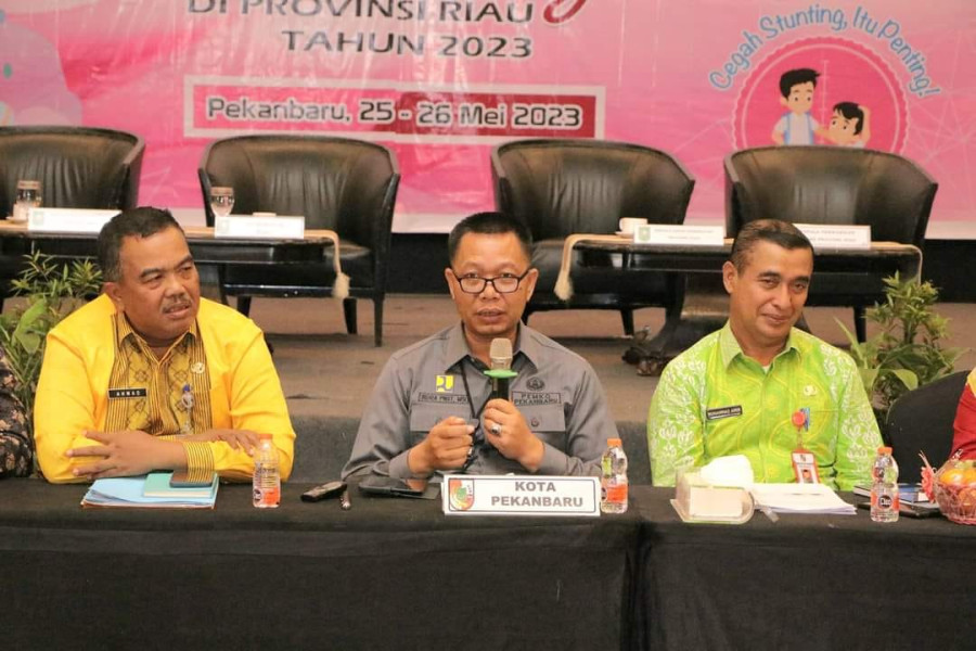 Sekdako Paparkan 8 Aksi Konvergensi Pemko Pekanbaru Dalam Percepatan Penurunan Stunting