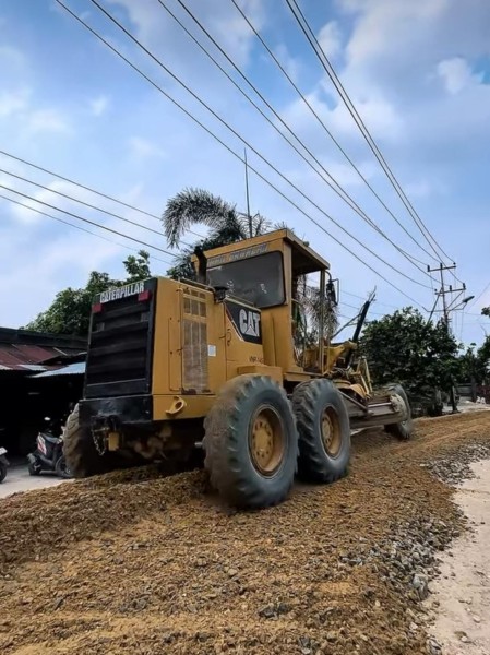 Perbaikan Jalan Tanjung Batu Dimulai, Dukung Akses ke Pelabuhan Sungai Duku