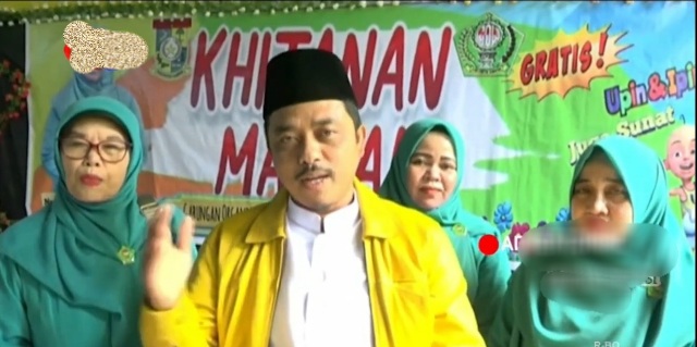 Hadir Dalam Acara sunatan Massal  Wakil Ketua Dprd Kampar Repol Sampaikan ini