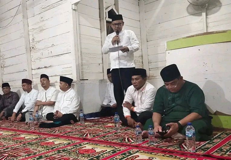 Wakil Ketua DPRD Rohil Turut Ikuti Safari Ramadhan Wagubri