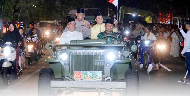 Hadiri Pawai Takbir Keliling Malam Idul Adha, Ini Ungkapan Wakil Ketua DPRD Kampar Repol