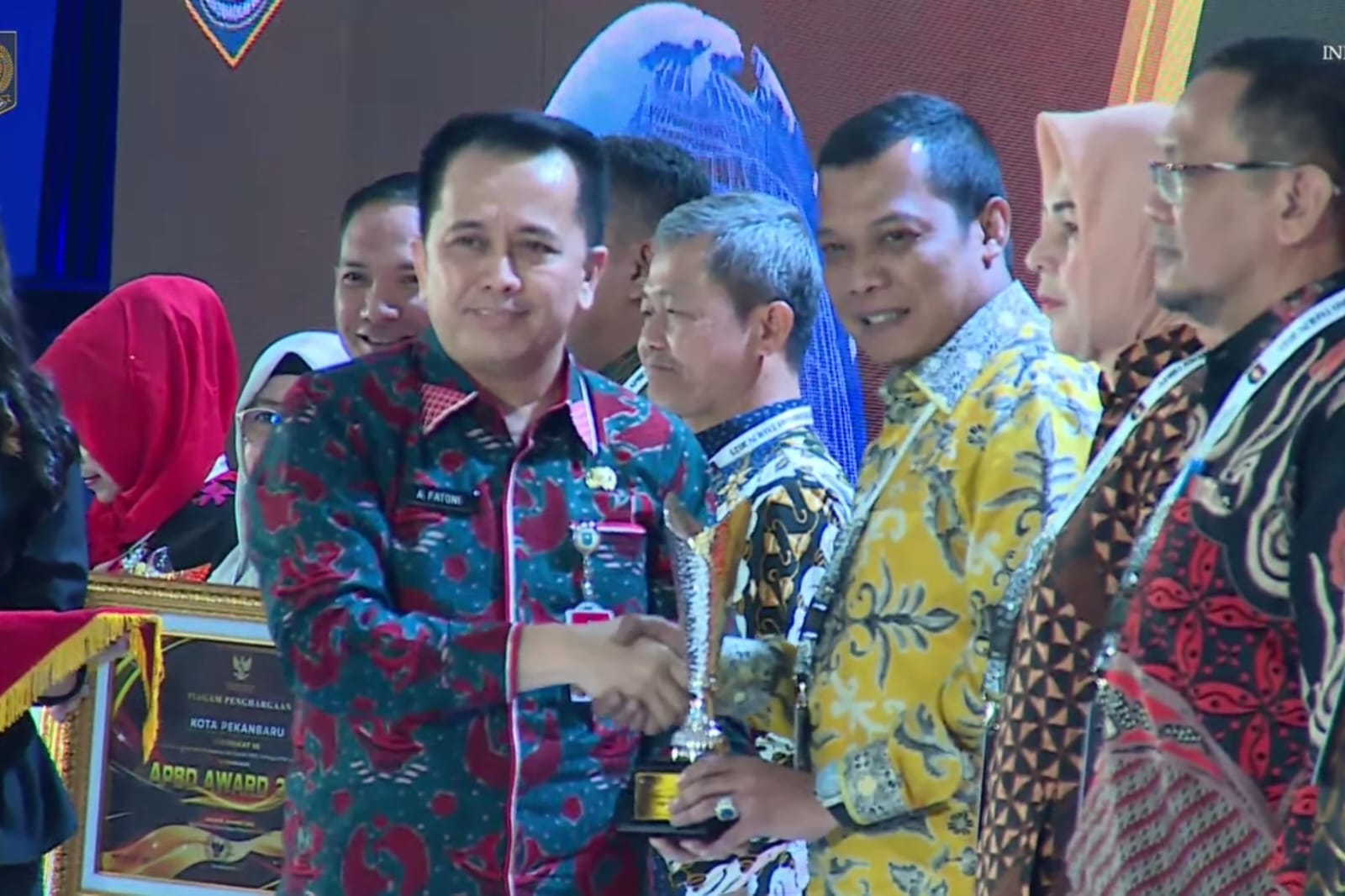 Dua Penghargaan Diborong Pemko Pekanbaru di APBD Award 2023