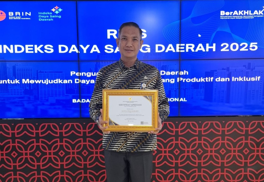 Diatas Rata-rata Nasional, Skor IDSD Pekanbaru Tahun 2025 Capai 4,24