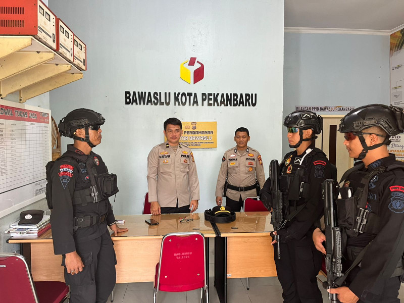 Subsatgas Aksi Khusus OMP LK 2024 Patrol Dialogis ke Bawaslu Pekanbaru