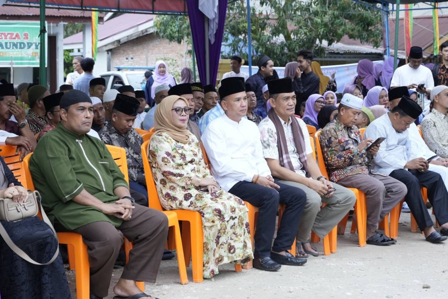 Wakil Bupati Kampar Misharti Safari Ramadhan di Desa Tarai Bangun Kecamatan Tambang