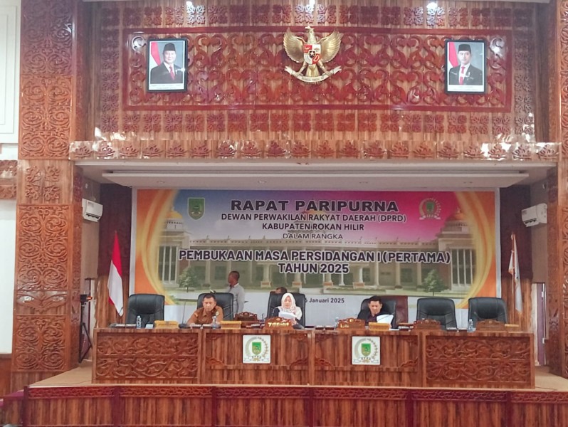 DPRD Rohil Tutup Masa Persidangan Ketiga Tahun 2024