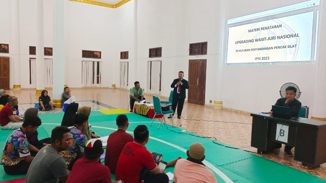 Kompetensi Wasit dan Juri Silat Diupgrade