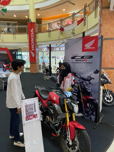 CDN Gelar Honda Sport Motoshow 2023 di Mall SKA Pekanbaru