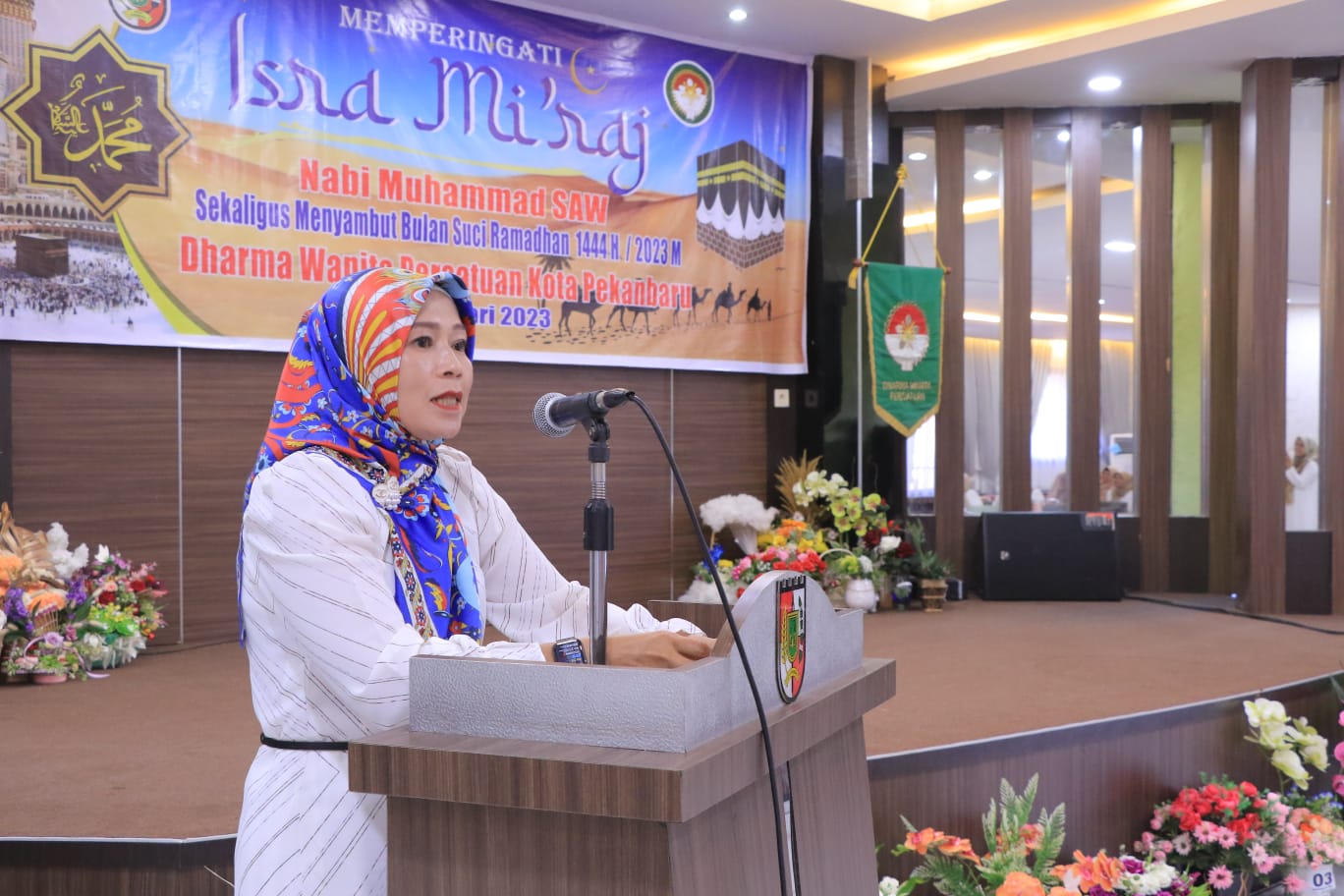 DWP Pekanbaru Peringati Isra Mikraj dan Silaturahmi Jelang Ramadan