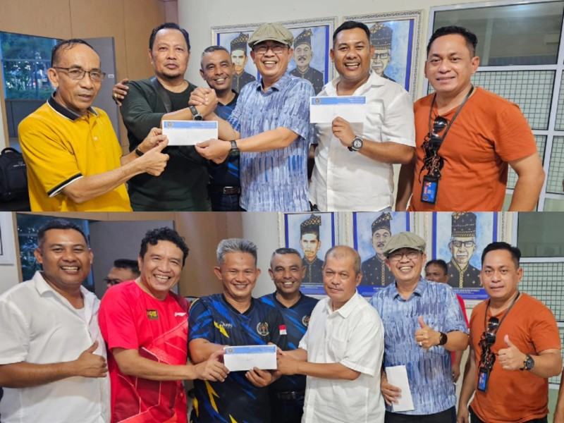 PWI Dumai Borong Juara Domino dan Tenis Meja di HPN Riau 2026