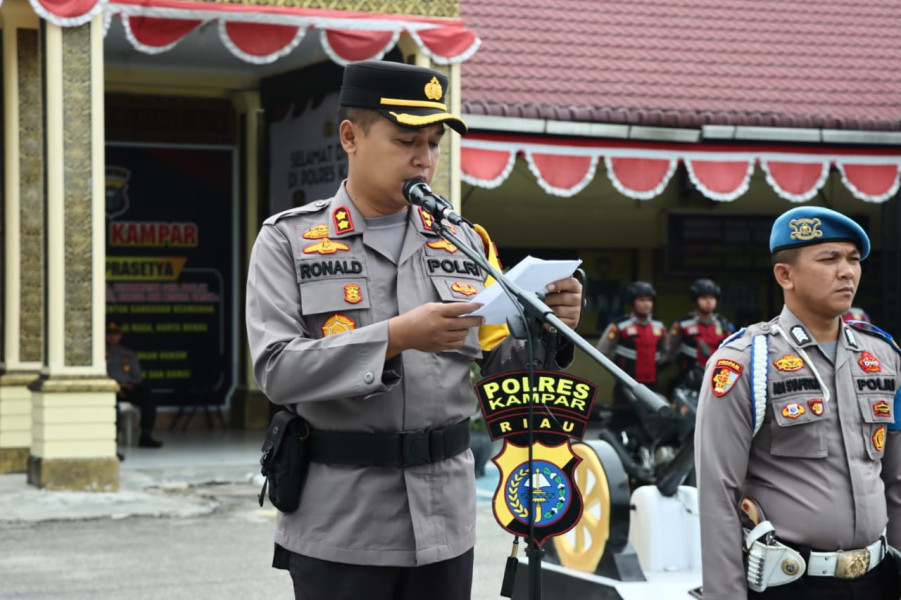 Operasi Zebra Lancang Kuning 2023, Kapolres Kampar: Masyarakat Taati Aturan Lalin
