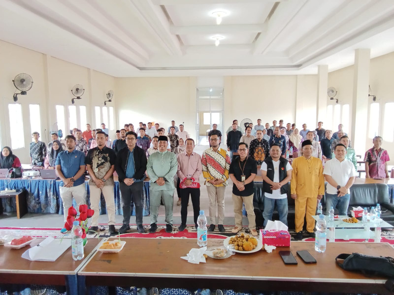 Bawaslu Kampar Rakor Gakkumdu, Ini Paparan Pimpinan Terhadap Jajaran Pengawas Hadapi Masa Tenang dan Pemungutan Suara