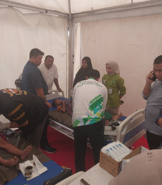 Puluhan Anak Antusias Jalani Sunat Massal Gratis SBW-RS Sansani
