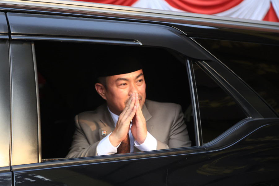 Pj Wako Pekanbaru Datangi Masing-masing Paslon Wako dan Wawako untuk Silaturahmi dan Berdiskusi