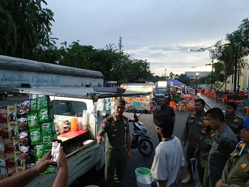Satpol PP Pekanbaru: Hari Ini Peringatan Terakhir, Besok Kami Tindak PKL