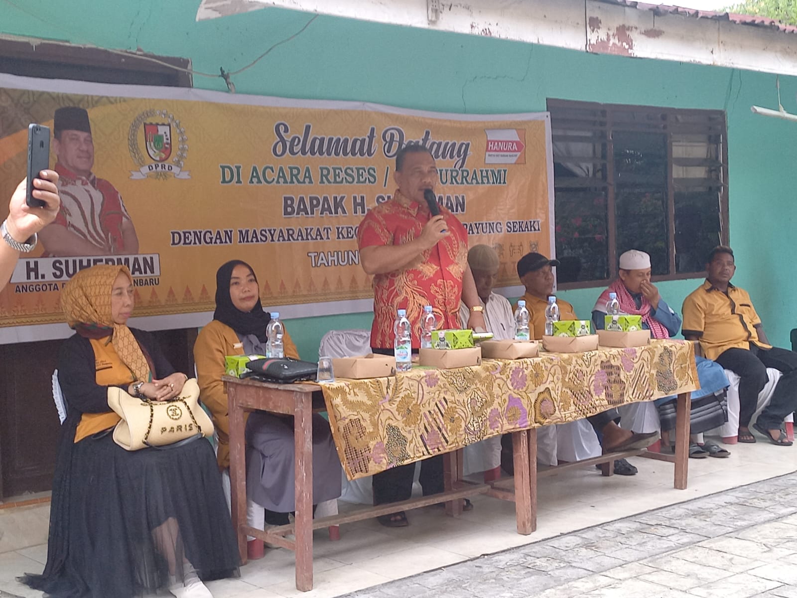Suherman Jemput Aspirasi ke Dapil, Banjir Masih Dikeluhkan Masyarakat