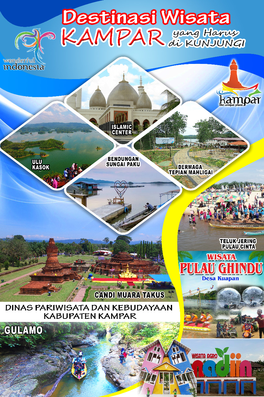 Terpopuler Dikunjungi 18 Tempat Wisata Kampar-Riau