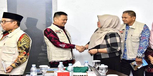 Menciptakan Generasi Muda yang Unggul, Pj Bupati Kampar Terima Kepala Balai Penjamin Mutu Pendidikan Provinsi Riau