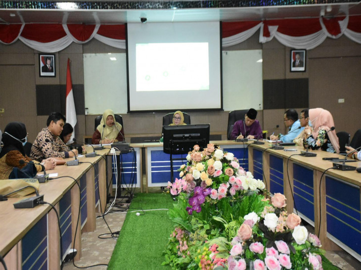 Wabup Kampar dan BPK RI Perwakilan Riau Exit Meeting Pemeriksaan Interim Laporan Keuangan Pemda Kampar Tahun 2024